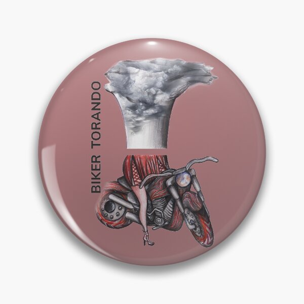 Item preview, BIKER TORNADO by FrankenDuo turkish rose red designed and sold by FrankenDuo.