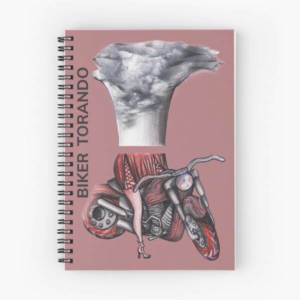 Item preview, BIKER TORNADO by FrankenDuo turkish rose red designed and sold by FrankenDuo.