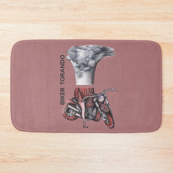 Item preview, BIKER TORNADO by FrankenDuo turkish rose red designed and sold by FrankenDuo.