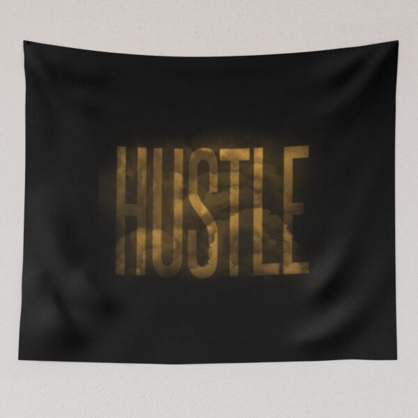 Item preview, Hustle 100% Mindset Motivation Money designed and sold by RJ-Art.