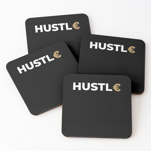 Item preview, Hustle 100% Mindset Money Euro designed and sold by RJ-Art.