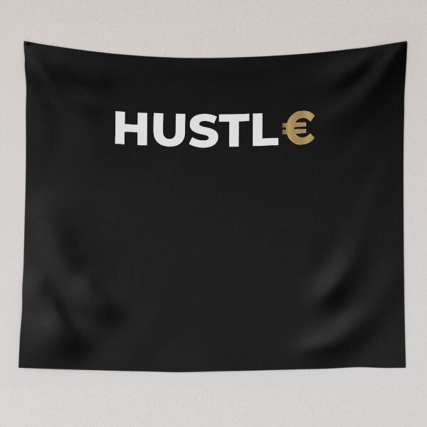 Item preview, Hustle 100% Mindset Money Euro designed and sold by RJ-Art.