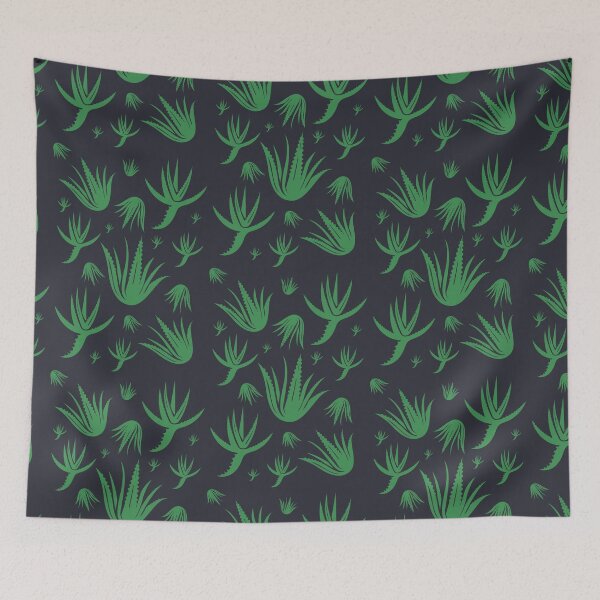 Item preview, Aloe Vera Pattern designed and sold by color-garden.