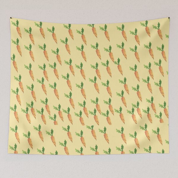 Item preview, Cute Adorable Carrot Pattern Halloween Orange Gift designed and sold by conceptDVS.