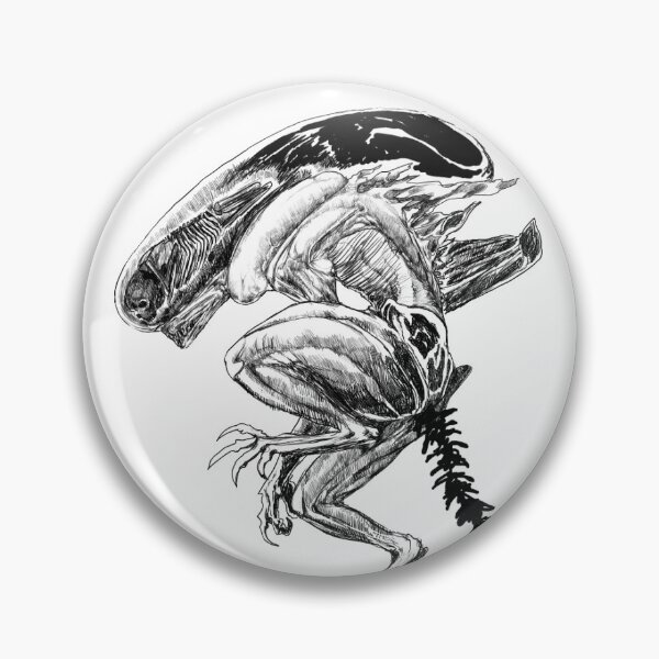 Item preview, Alien designed and sold by OpossumOddities.