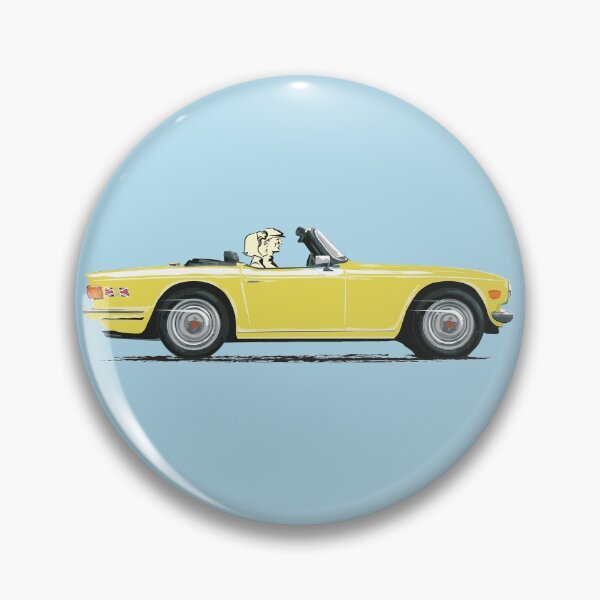 Item preview, Mimosa Yellow color TR6 – the Classic British Sports Car designed and sold by Bigs66.