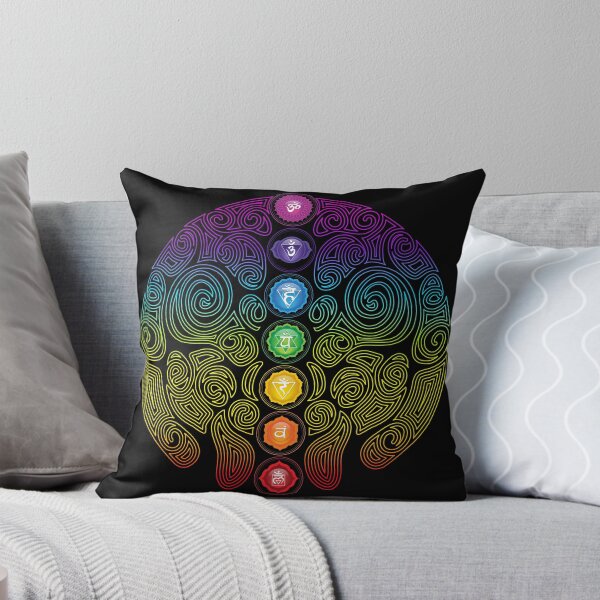 Item preview, 7 Chakra Symbols Tree - 42b ChakraC designed and sold by serenaking.