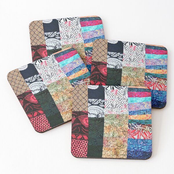 Item preview, Indonesian Batik Patchwork Mixed Tone designed and sold by Lojicraft.