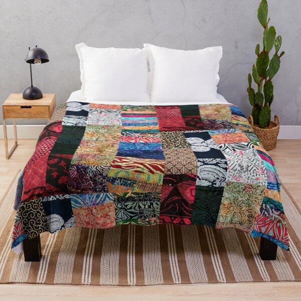 Item preview, Indonesian Batik Patchwork Mixed Tone designed and sold by Lojicraft.