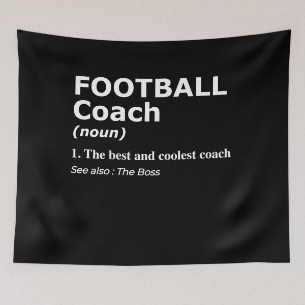 Artikelvorschau, For football coach and coaches gift present entworfen und verkauft von sportsfans.