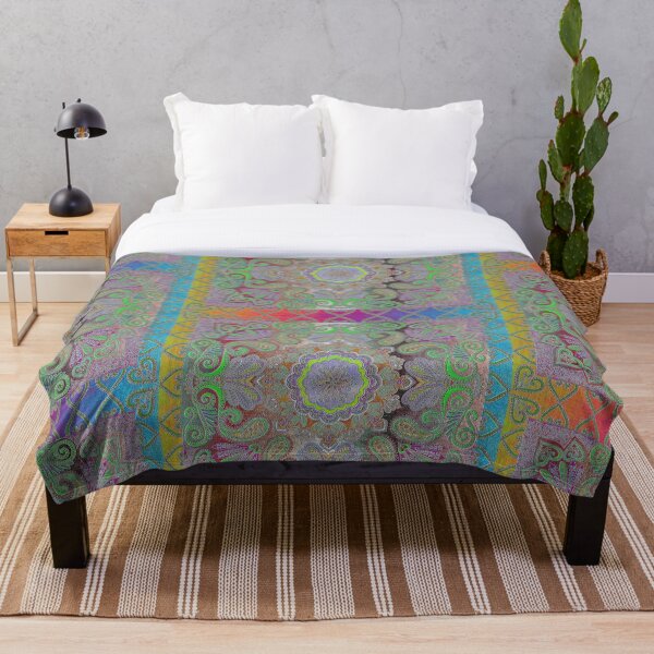Item preview, Boho Style Vintage Mandala Paisley print designed and sold by MaxnGeorge.