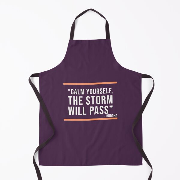 Item preview, Calm yourself, the storm will pass - Buddhism Quote designed and sold by Jamiecsmith1986.