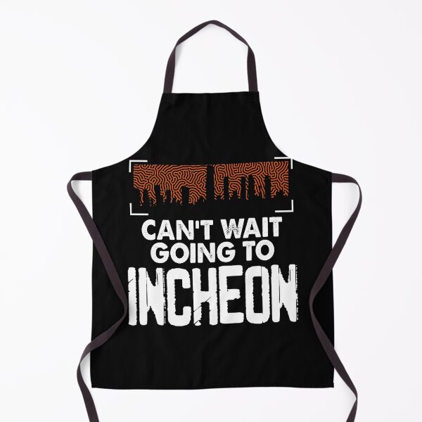 Item preview, Incheon South Korea Tourist Visitor Travel Skyline Silhouette Gift designed and sold by Maljonic.
