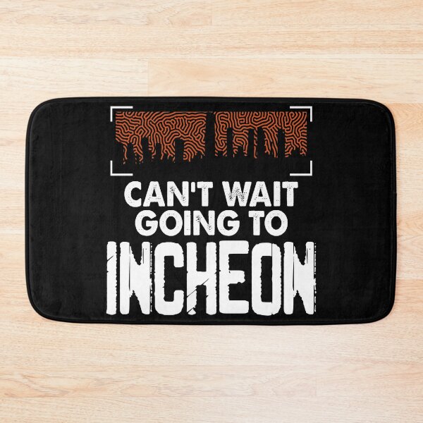 Item preview, Incheon South Korea Tourist Visitor Travel Skyline Silhouette Gift designed and sold by Maljonic.
