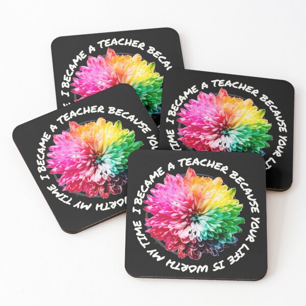Item preview, I Became A Teacher Because Your Life Is Worth My Time designed and sold by Roy Zen.