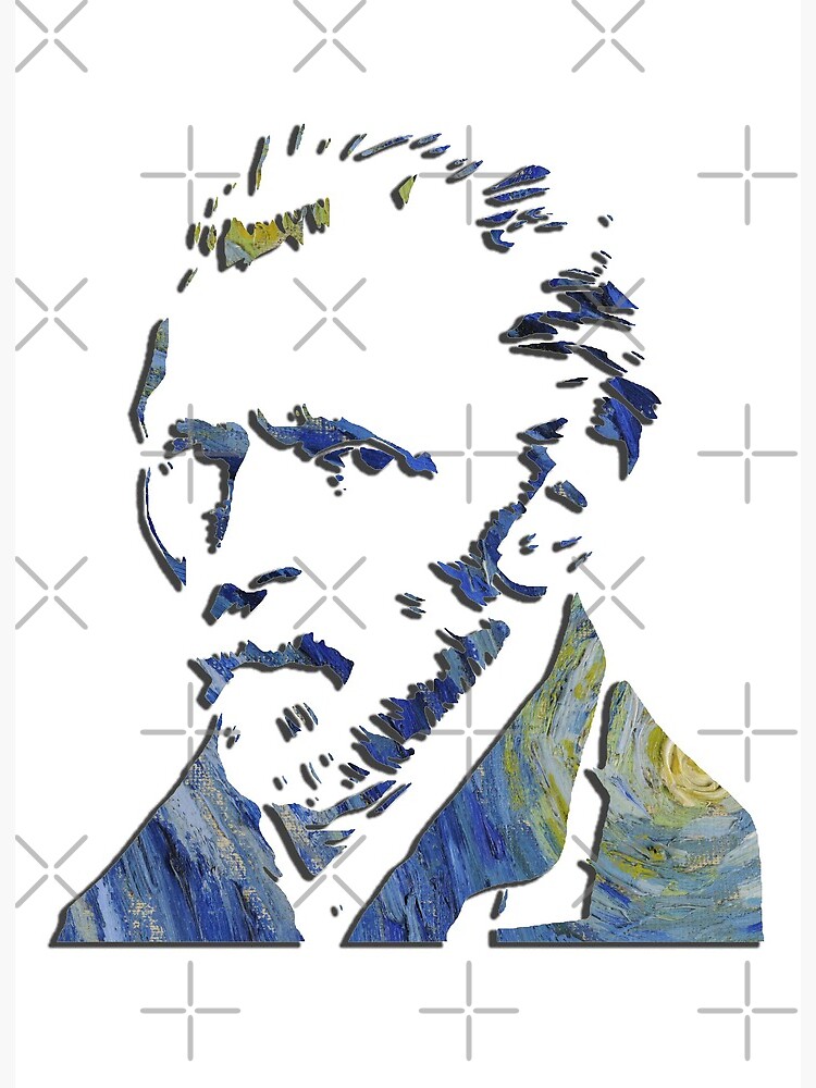 starry-night-van-gogh-stencil-portrait-art-board-print-for-sale-by-ughart-redbubble