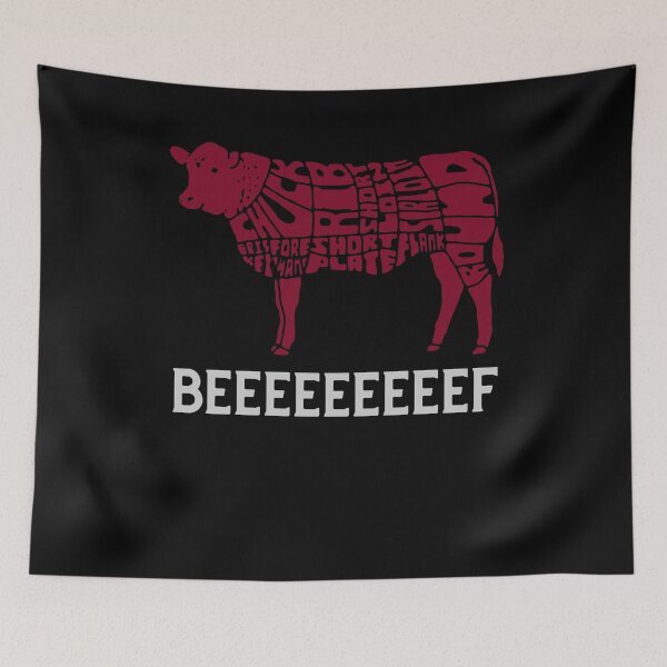 Item preview, Fun and Gorgeous Meat Lover | Beef Cuts Illustration designed and sold by MAS-S.