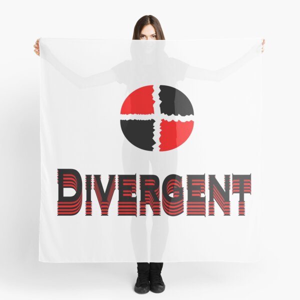 Foulards Sur Le Theme Divergent Redbubble