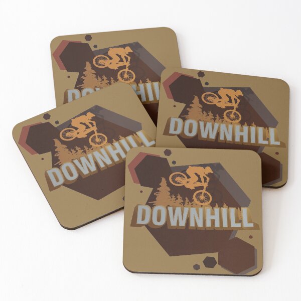 Item preview, Downhill mtb Hexagonal silhouette designed and sold by Crystarowz.