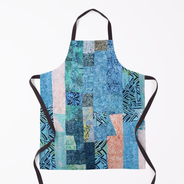 Item preview, Indonesian Batik Patchwork Blue Tone designed and sold by Lojicraft.