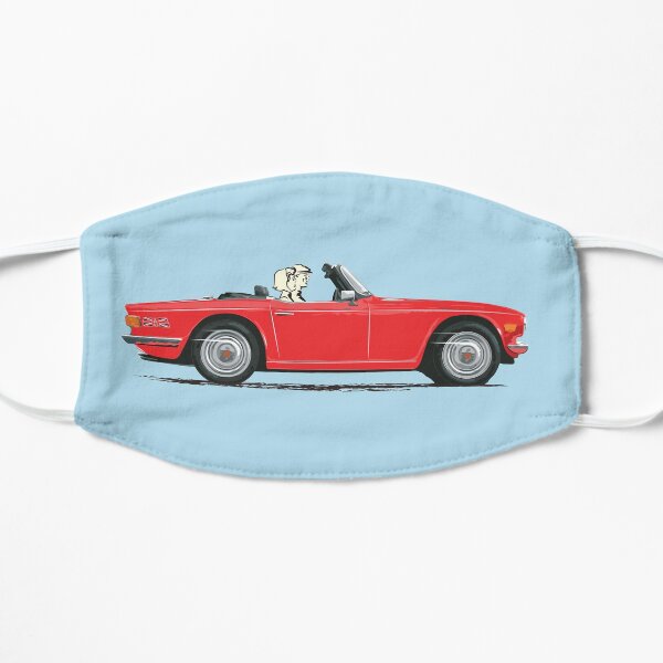 Signal Red color TR6 – the Classic British Sports Car Mask