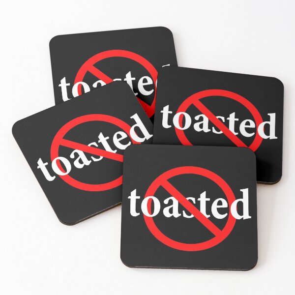 Item preview, Not Toasted - Clear Minded - Funny designed and sold by notstuff.