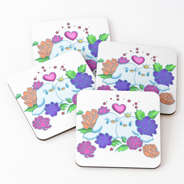 Item preview, birds in love designed and sold by Eikia.