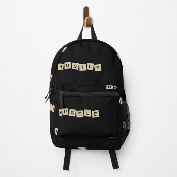 Item preview, hustle minimalist typography scrable designed and sold by Douj.