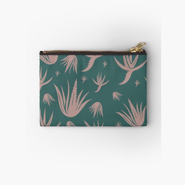 Item preview, Aloe Vera Pattern Green and Cappuccino designed and sold by color-garden.