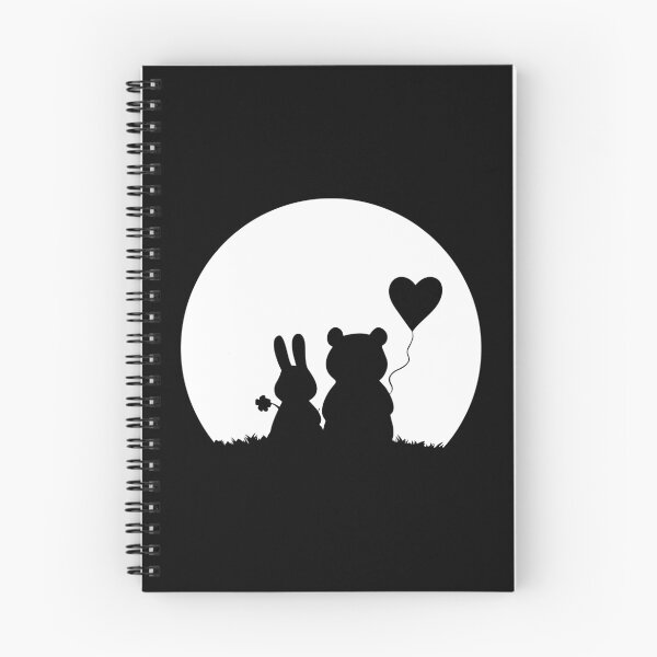 Item preview, Cute Bunny Bear Love Couple Valentine's Day designed and sold by Visigang.