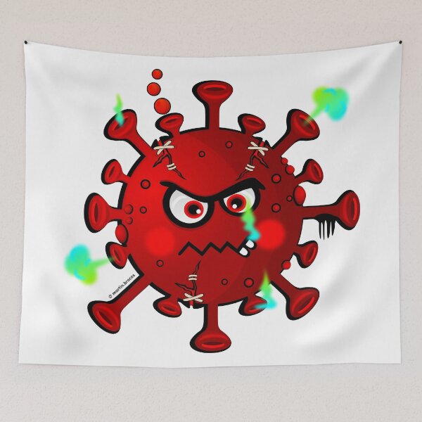 Item preview, Angry Red Monster of the Simonsitos designed and sold by simonsitos.