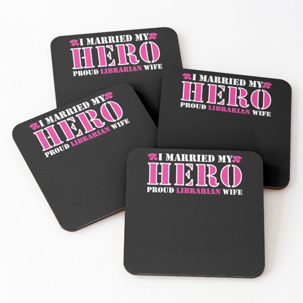 Item preview, I Married Hero Proud Librarian Wife designed and sold by oonhdoon253.