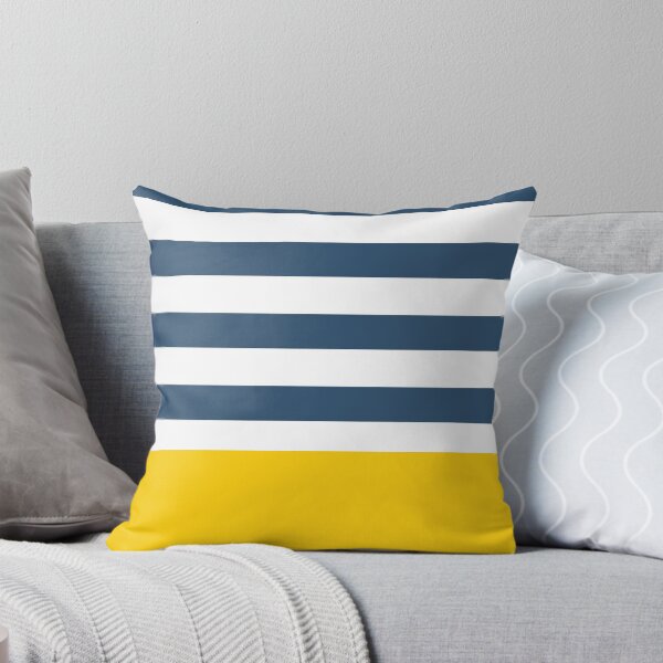 Item preview, Navy and yellow stripes designed and sold by flamendes.