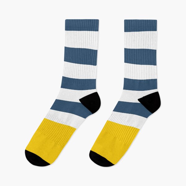 Item preview, Navy and yellow stripes designed and sold by flamendes.