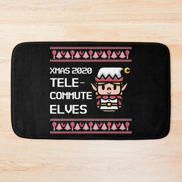 Item preview, Xmas 2020 Telecommute Elves | Cute Santa's Elf Illustration designed and sold by MAS-S.