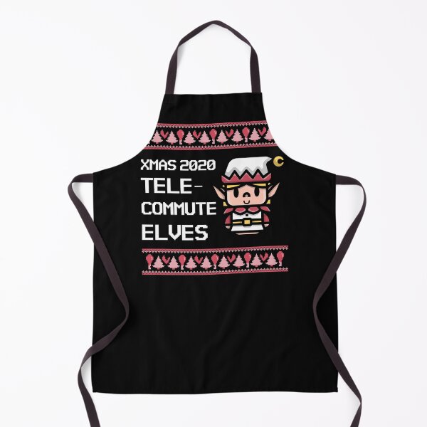 Item preview, Xmas 2020 Telecommute Elves | Cute Santa's Elf Illustration designed and sold by MAS-S.