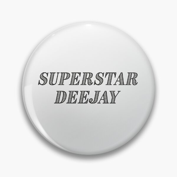 Item preview, Superstar Deejay, electronic music djs gift. designed and sold by paulo silveira.