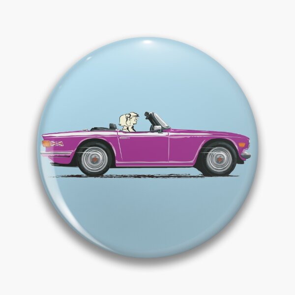 Item preview, Magenta color TR6 – the Classic British Sports Car designed and sold by Bigs66.