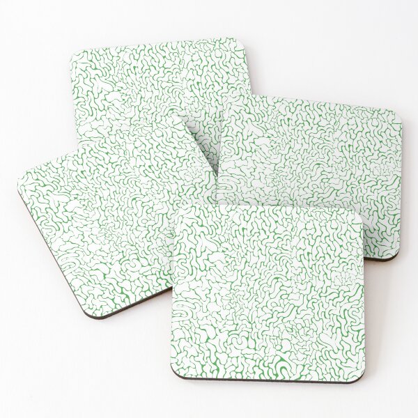 Item preview, Pattern in white and green designed and sold by MariettevdB.