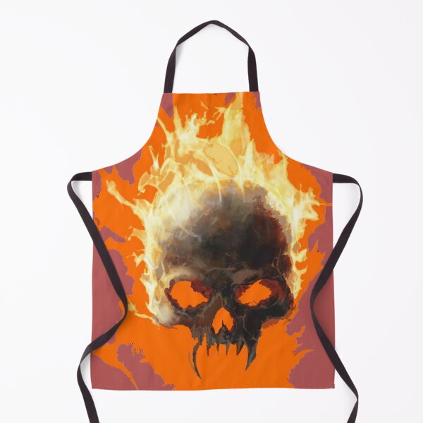 Item preview, burning skull designed and sold by Kiraslife.