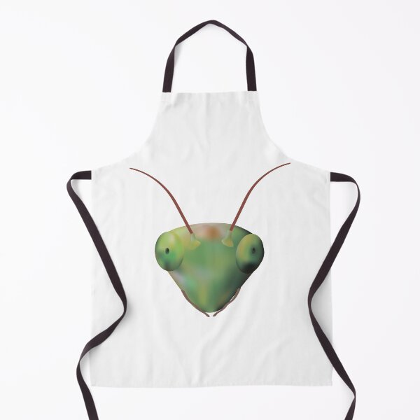 Item preview, The head of a smart, green mantis designed and sold by AzamatFantasy.