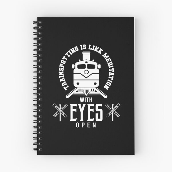 Item preview, Trainspotting is like meditation with eyes open designed and sold by SharonForester.