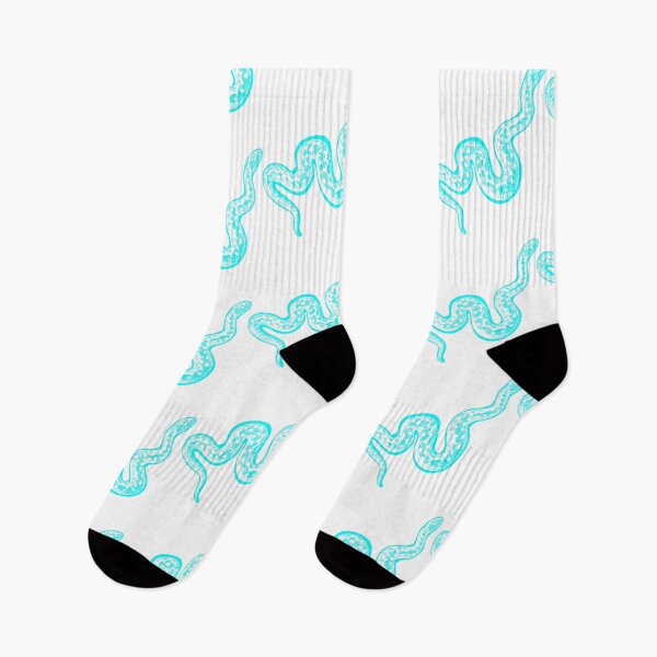 Item preview, Snake on the Move (teal)  designed and sold by CreativeMeaning.
