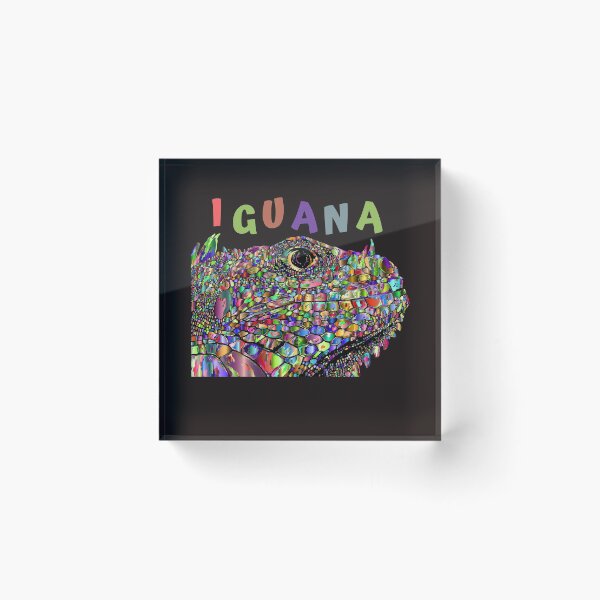 Item preview, IGUANA COLOR SPLASH designed and sold by jreiter57.
