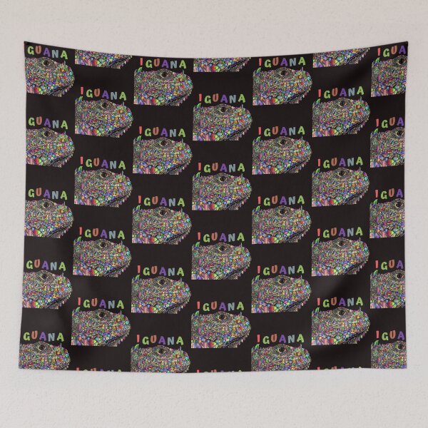 Item preview, IGUANA COLOR SPLASH designed and sold by jreiter57.