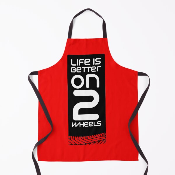 Item preview, Life is Better on 2 Wheels Motorcycle Riders design designed and sold by BourbonMania.