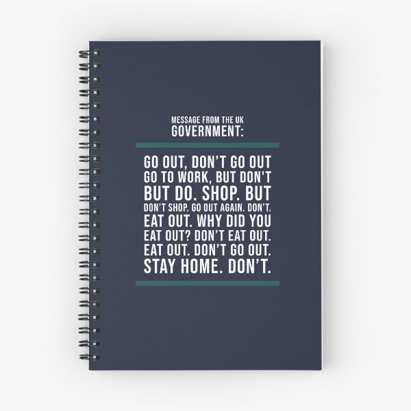Item preview, Message from the UK Government - lockdown rules designed and sold by Jamiecsmith1986.