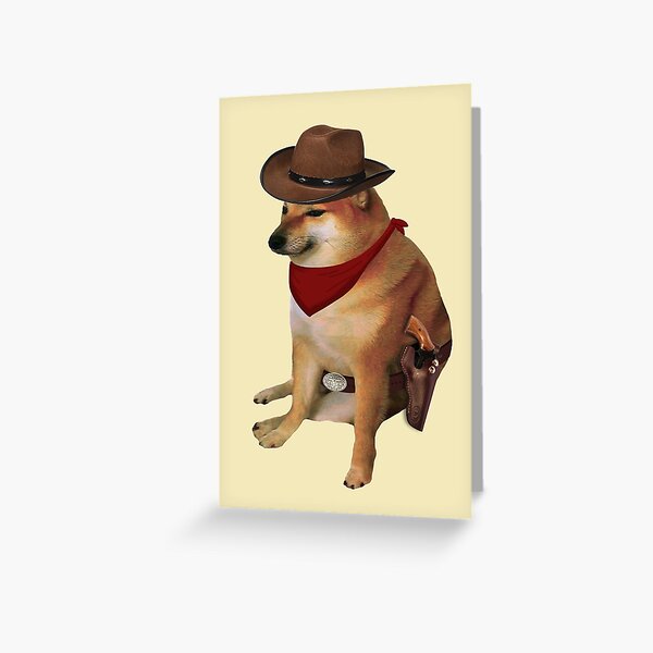 Doge Greeting Cards | Redbubble