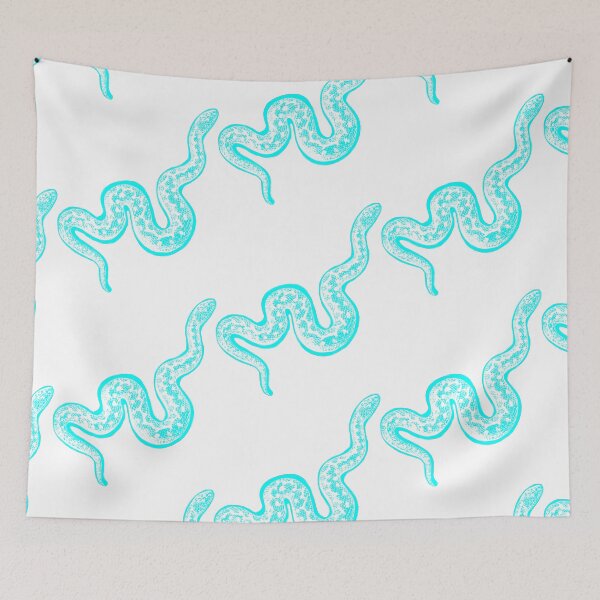 Item preview, Snake on the Move (teal)  designed and sold by CreativeMeaning.
