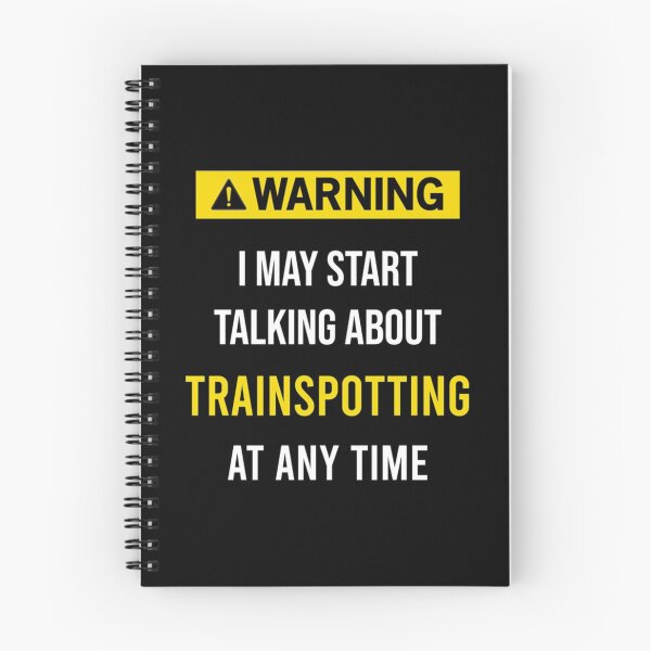 Item preview, Warning Trainspotting Railfan Train Rail Buff Railway Enthusiast Trainspotter Transport designed and sold by SharonForester.